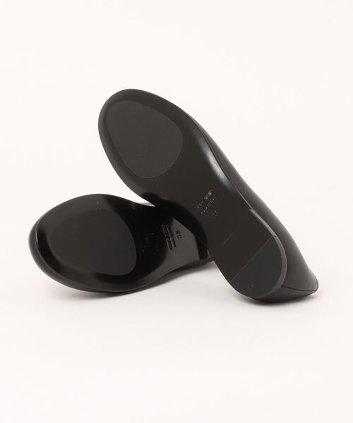 「INTER-CHAUSSURES」 フラットパンプス 38 ブラック レディース_画像3