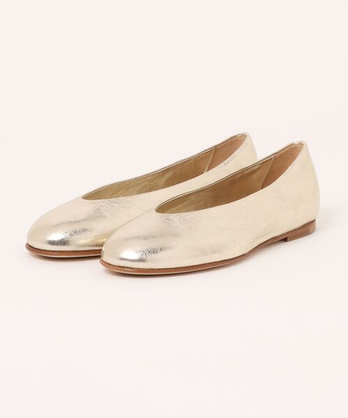 「INTER-CHAUSSURES」 フラットパンプス 38 ブラック レディース_画像9