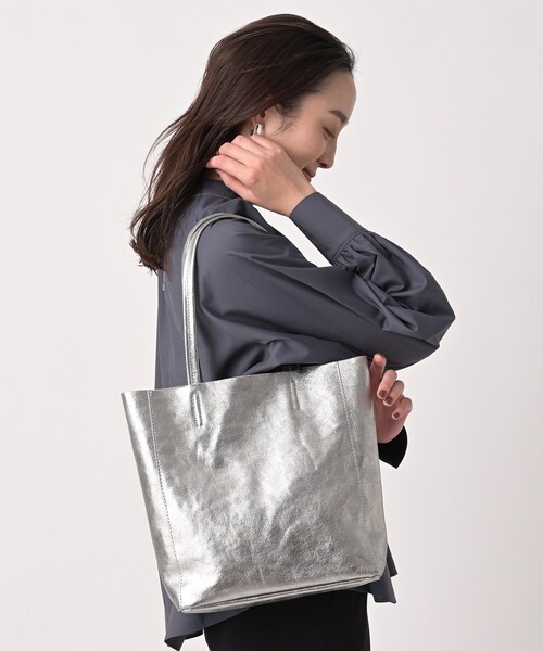 MILOS（ミロス） トートバッグ 「MILOS」別注メタリックトート