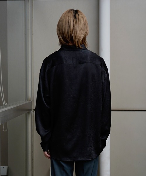 「G.O.C」 長袖シャツ LARGE ワイン メンズ_画像9