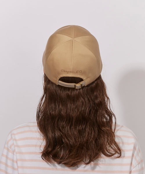 Chapeau d' O（シャポードオー） キャップ 帽子 Basic Satin 6P Cap