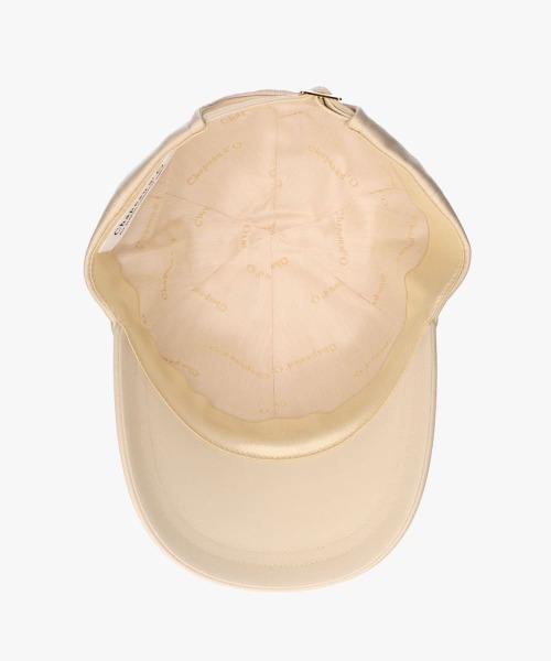 Chapeau d'O ベージュ 麦わら帽子 56cm サイズS Chapeau d' O（シャポードオー） キャップ 帽子 レディース Basic