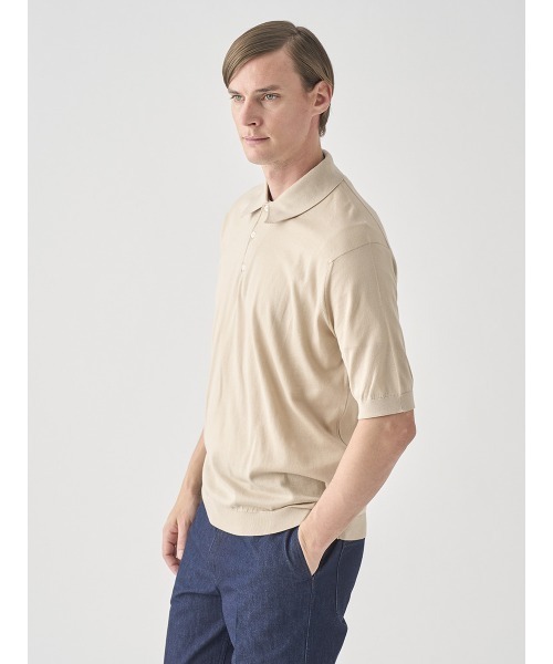JOHN SMEDLEY（ジョンスメドレー） ポロシャツ 半袖 半袖コットン