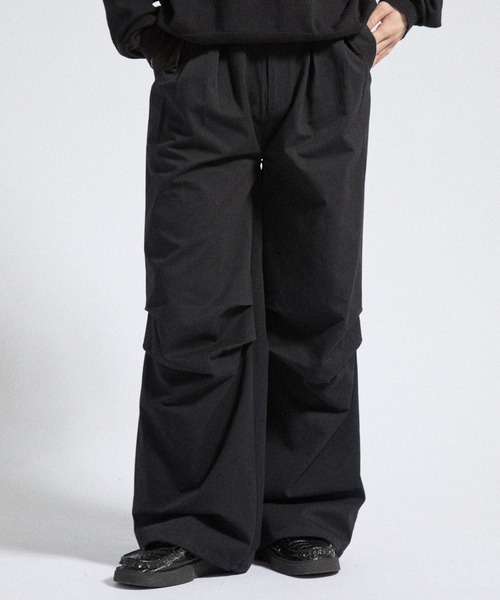 Parts Lab. ワイドパンツ パンツ 「Parts Lab.」Herringbone Tuck