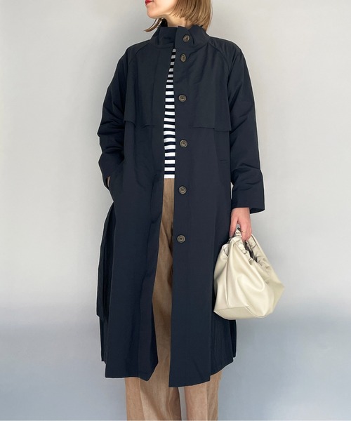 「PICCIN」 コート M ネイビー レディース_画像5