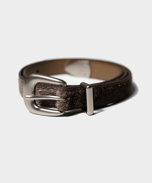 Camphor wood ベルト VEGAN HARAKO WESTERN BELT / ヴィーガンハラコ