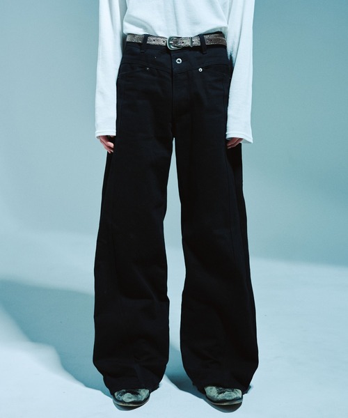 Camphor wood ベルト VEGAN HARAKO WESTERN BELT / ヴィーガンハラコ