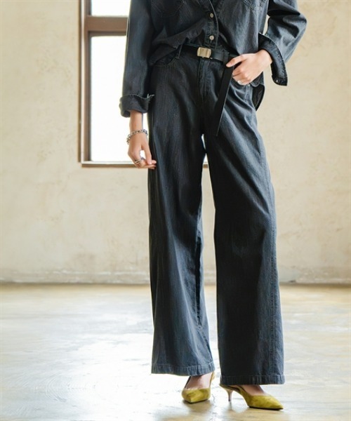 Maison INNESS セットアップ 夏 「ZOZO限定」「i Deni」6.7ozデニム