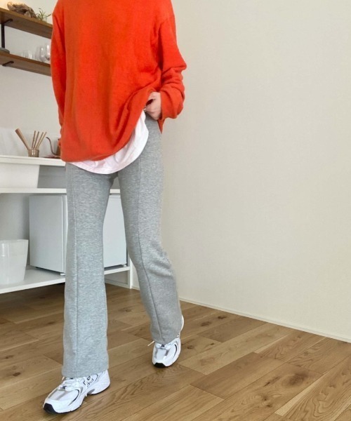 「ISOOK」 スウェットパンツ FREE グレー レディース_画像4