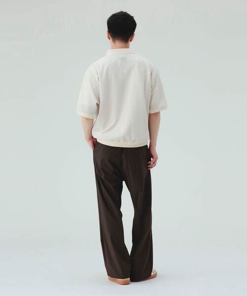 BEAMS HEART（ビームス ハート） ポロシャツ メッシュ スキッパー