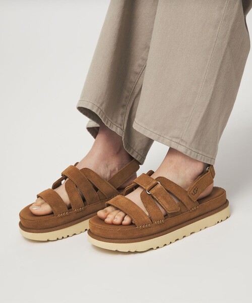 サンダル 「WEB限定」「UGG」ゴールデンスター グリーム サンダル レディースの画像