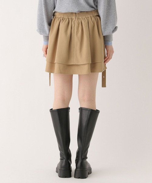 Heather（ヘザー） スカート アイレットプリーツミニスカート 656649