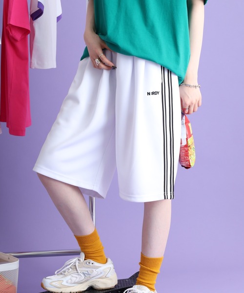 「NERDY」 ハーフパンツ L ホワイト メンズ_画像5