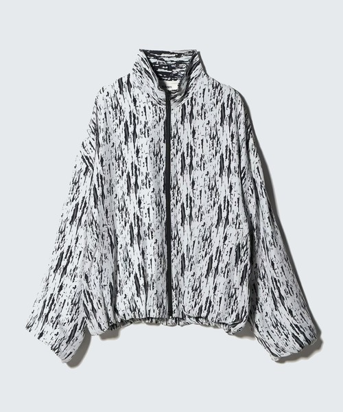 ブルゾン アウター 「sulvam/サルバム」ジャガードバルーンブルゾン メンズの画像