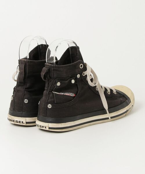 DIESEL（ディーゼル） ハイカットスニーカー 27cm ブラック メンズ