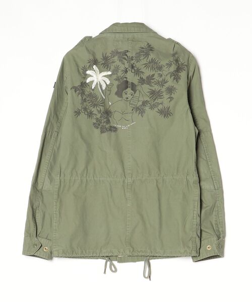 「SCOTCH&SODA」 ミリタリーブルゾン S グリーン メンズ_画像2