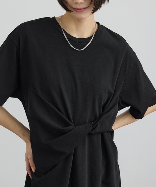 25ss ADAM ET ROPE' 切り替えワンピース SALON adam et rope'（サロン アダム エ ロペ） ワンピース 「WEB限定