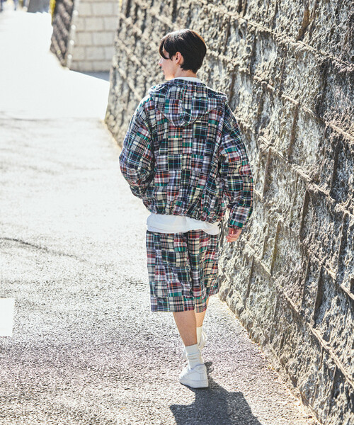 NAUTICA（ノーティカ） ハーフパンツ パンツ パッチワーク マドラス