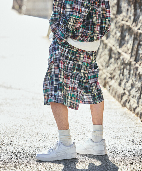 NAUTICA（ノーティカ） ハーフパンツ パンツ パッチワーク マドラス