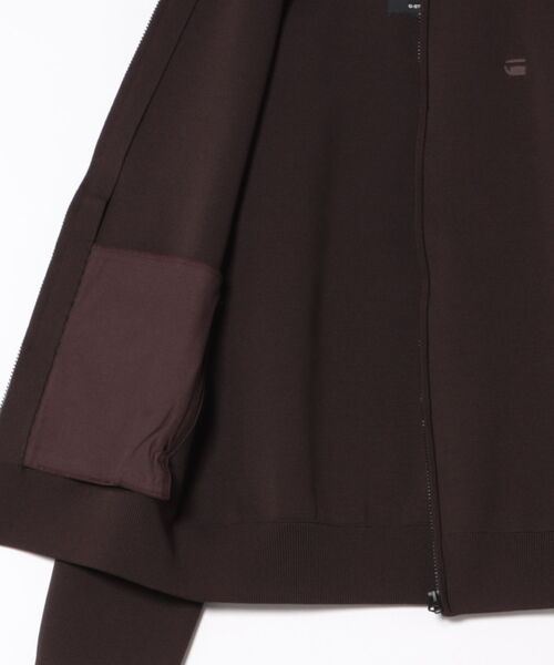 「G-STAR」 ニットカーディガン SMALL ブラウン メンズ