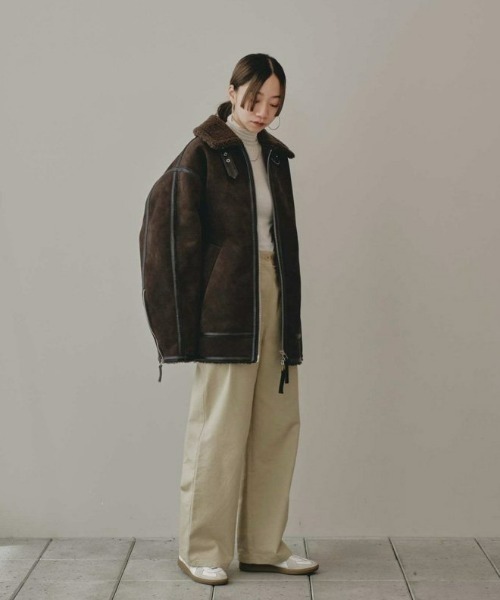 TODAYFUL 「TODAYFUL」 ブルゾン 38inch ダークブラウン レディース