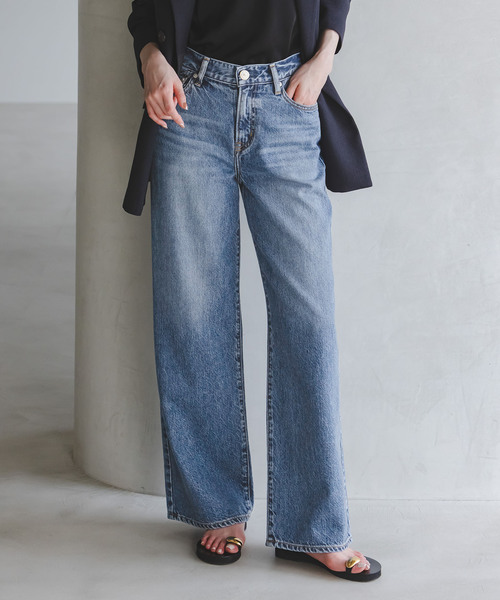 NEEDBY heritage（ニードバイヘリテージ） ワイドパンツ ジーンズ
