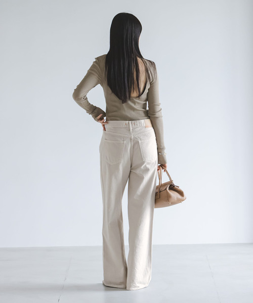 NEEDBY heritage（ニードバイヘリテージ） ワイドパンツ ジーンズ