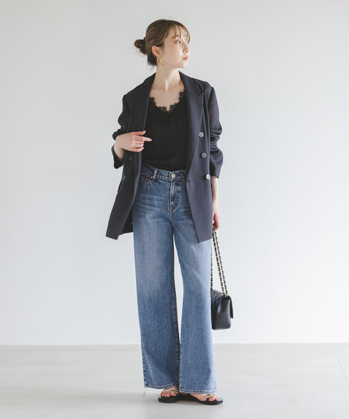 NEEDBY heritage（ニードバイヘリテージ） ワイドパンツ ジーンズ