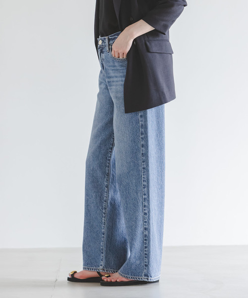 NEEDBY heritage（ニードバイヘリテージ） ワイドパンツ ジーンズ