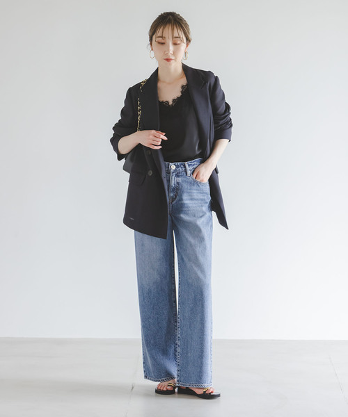 NEEDBY heritage ワイドデニム NEEDBY heritage（ニードバイヘリテージ） ワイドパンツ ジーンズ