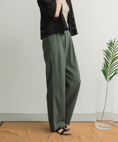 「URBAN RESEARCH DOORS」 イージーパンツ SMALL ピンク レディース_5
