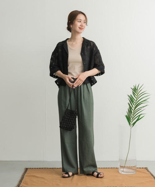 「URBAN RESEARCH DOORS」 イージーパンツ SMALL ピンク レディース_7
