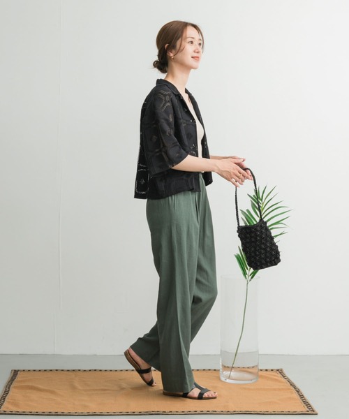「URBAN RESEARCH DOORS」 イージーパンツ SMALL ピンク レディース_8