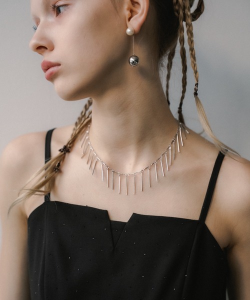 et.UNiVER ネックレス Fringe Ajustable Necklace レディース 