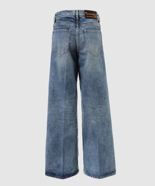 MASU（エムエーエスユー） ジーンズ MB DIAMOND WIDE JEANS メンズ