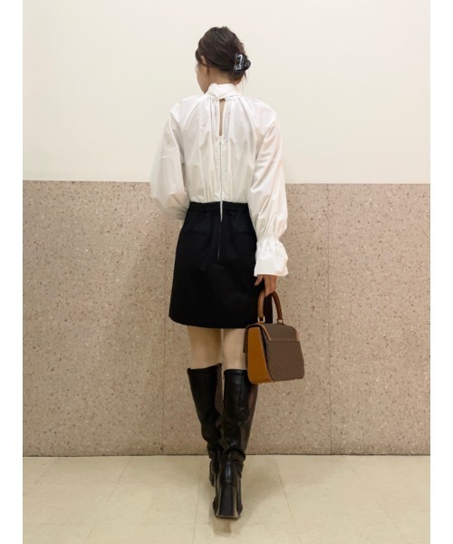 「LILY BROWN」 ドッキングワンピース 1 ブラック レディースの画像