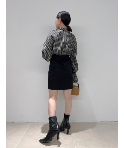 「LILY BROWN」 ドッキングワンピース 1 ブラック レディースの画像
