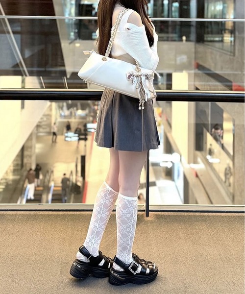 diana（プラスダイアナ） 厚底 サンダル グルカデザインスポサン