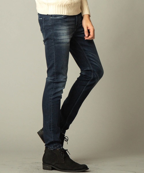 「London Denim」 スキニーデニムパンツ MEDIUM ブルー系その他2 メンズ_画像5