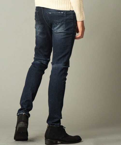 「London Denim」 スキニーデニムパンツ MEDIUM ブルー系その他2 メンズ_画像6
