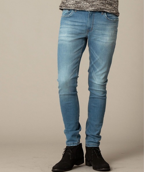 「London Denim」 スキニーデニムパンツ MEDIUM ブルー系その他2 メンズ_画像7