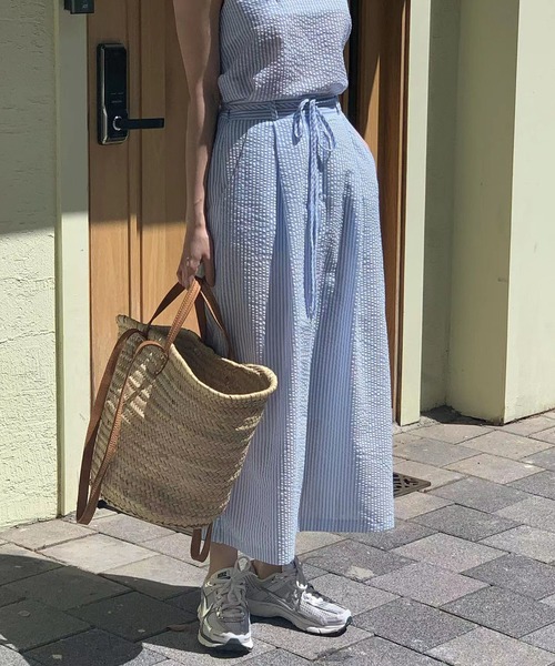 「MAISON DE THERESE」 セットアップ L ブルー レディース_画像3
