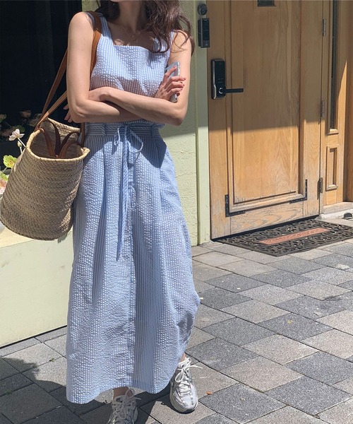「MAISON DE THERESE」 セットアップ L ブルー レディース_画像4