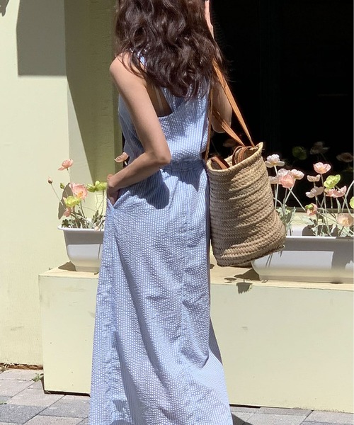 「MAISON DE THERESE」 セットアップ L ブルー レディース_画像7