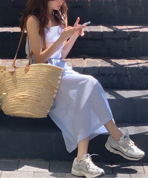 「MAISON DE THERESE」 セットアップ L ブルー レディース_画像8