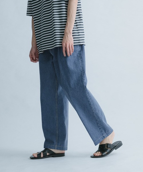「FORK&SPOON」 デニムパンツ 4 ネイビー レディース_画像3