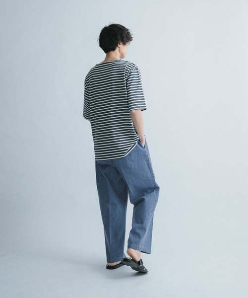 「FORK&SPOON」 デニムパンツ 4 ネイビー レディース_画像9