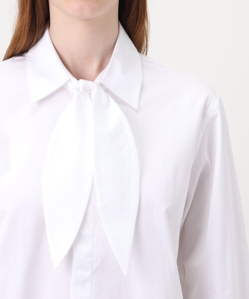 ブラウス シャツ BOURRIENNE CITADINE SHIRT ボウタイシャツ レディースの画像