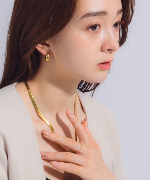 「muku」 イヤリング(両耳用) FREE ゴールド レディース_画像5