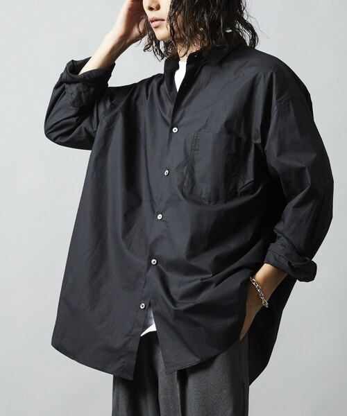 5525Gallery 長袖シャツ M ブラック メンズ : ZOZOTOWN Yahoo!店